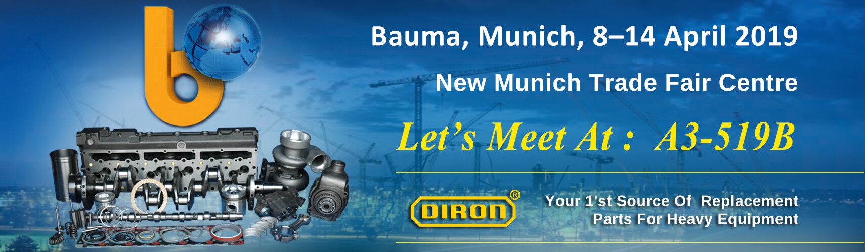 DIRON PARTS BAUMA2019